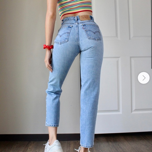 Levi's Denim - Levi's 505 Regular Fit USA MADE High Waist Jeans